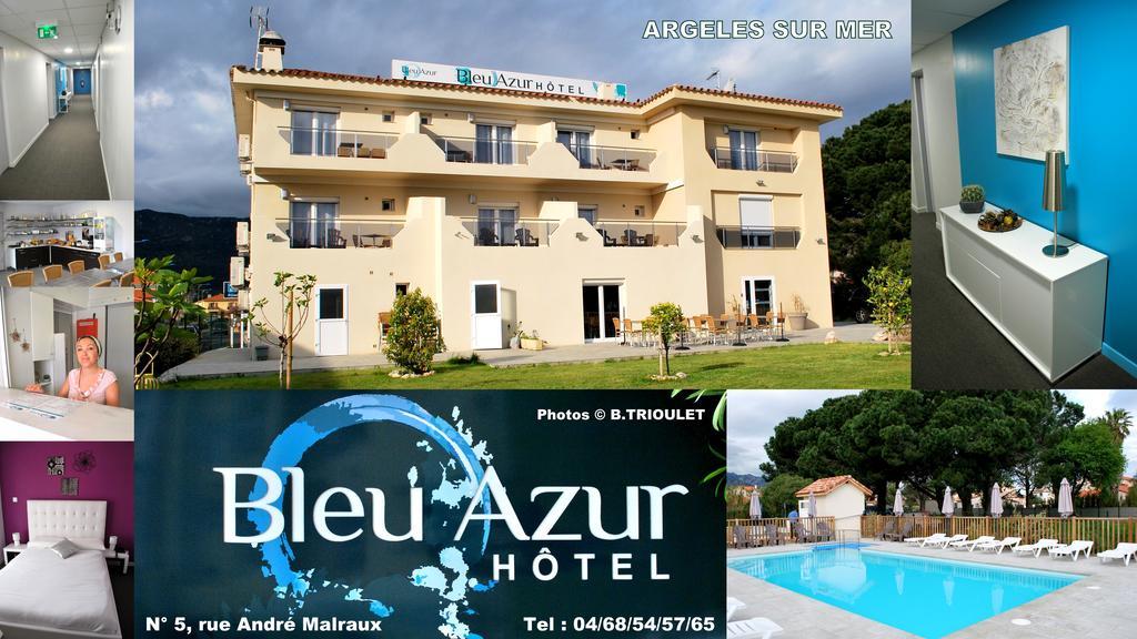Hotel Bleu Azur 아르젤레쉬르메르 외부 사진